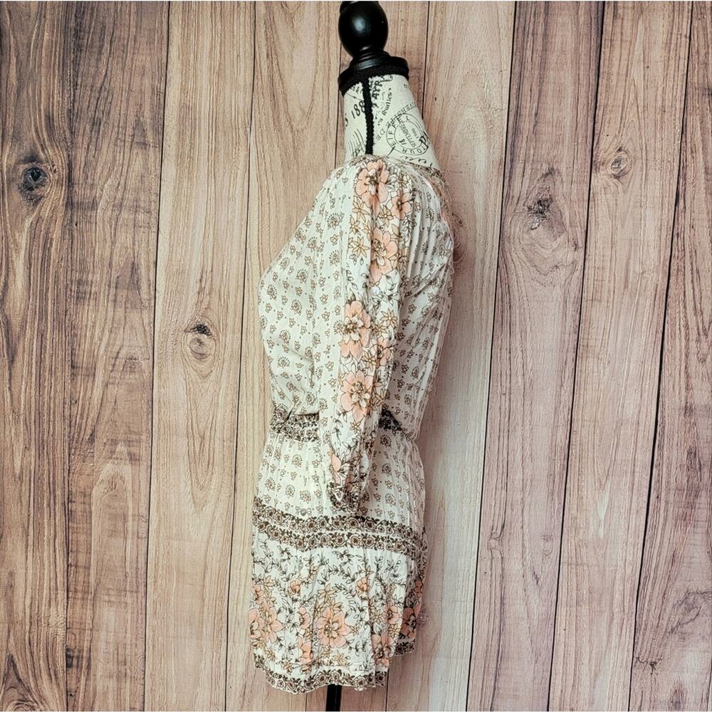 Spell Revolve Desert Rose Romper In Sand, Sz S View 4
